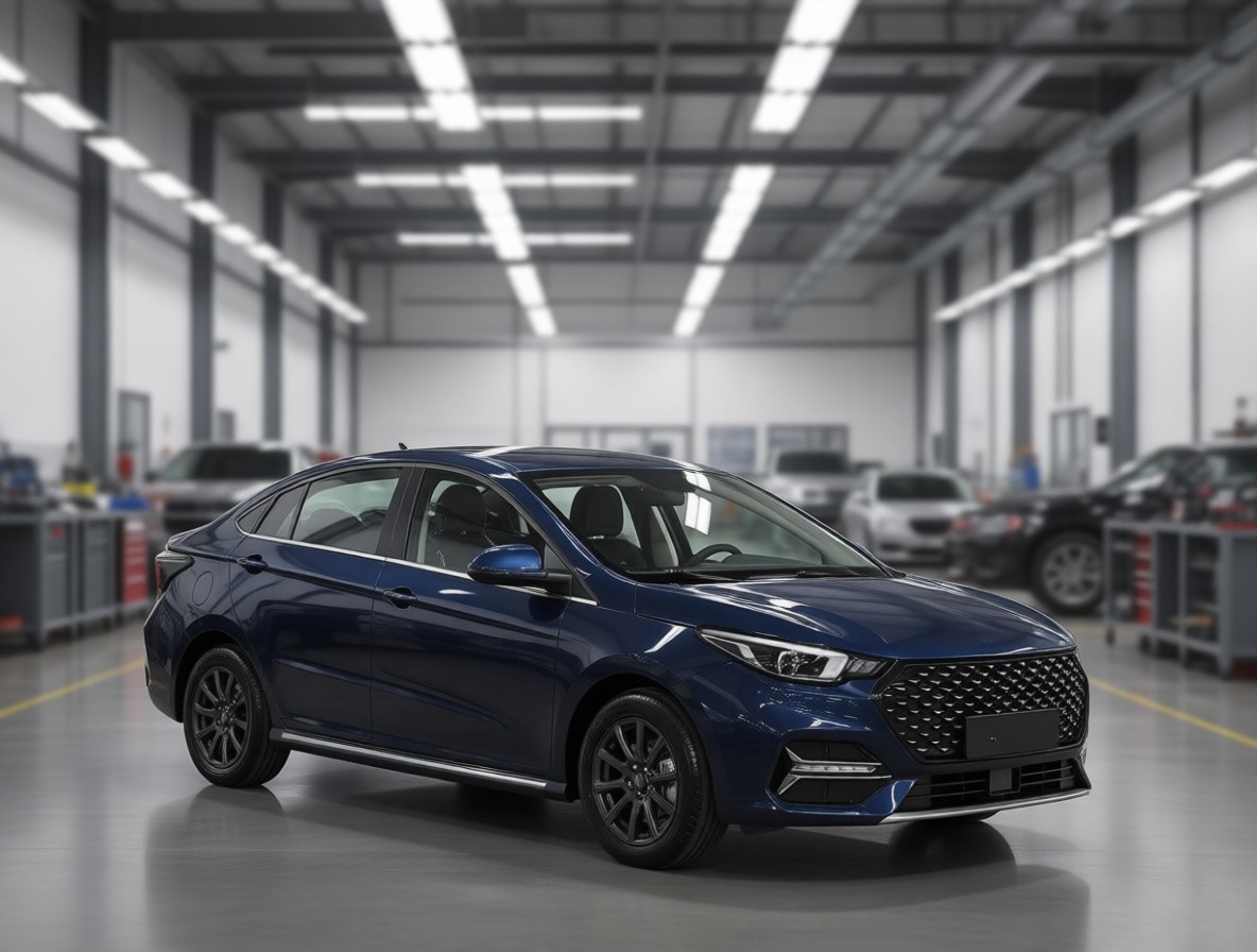 Omoda S5 после диагностики в автотехцентре