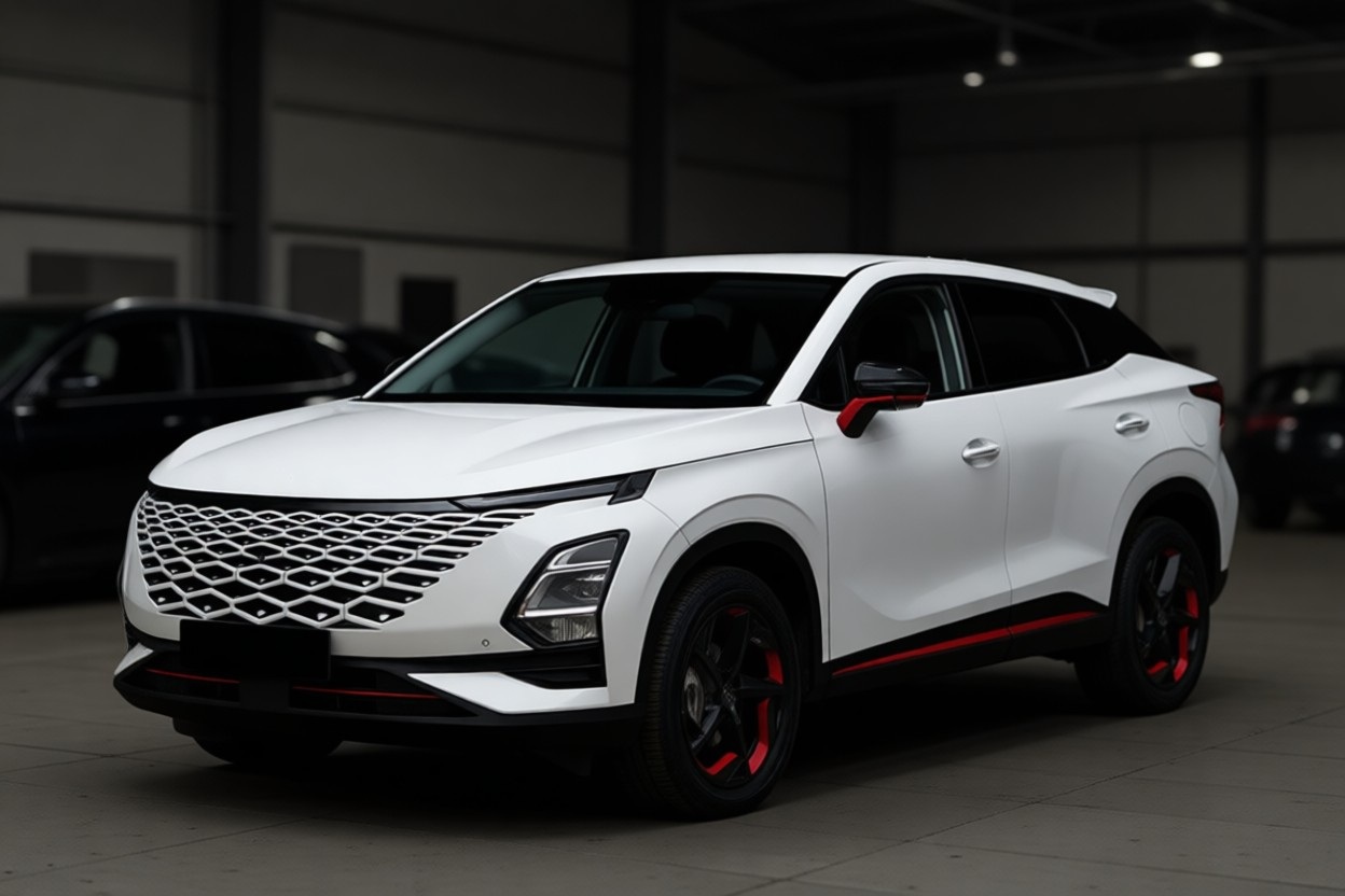 Omoda C5 после ремонта двигателя в автотехцентре