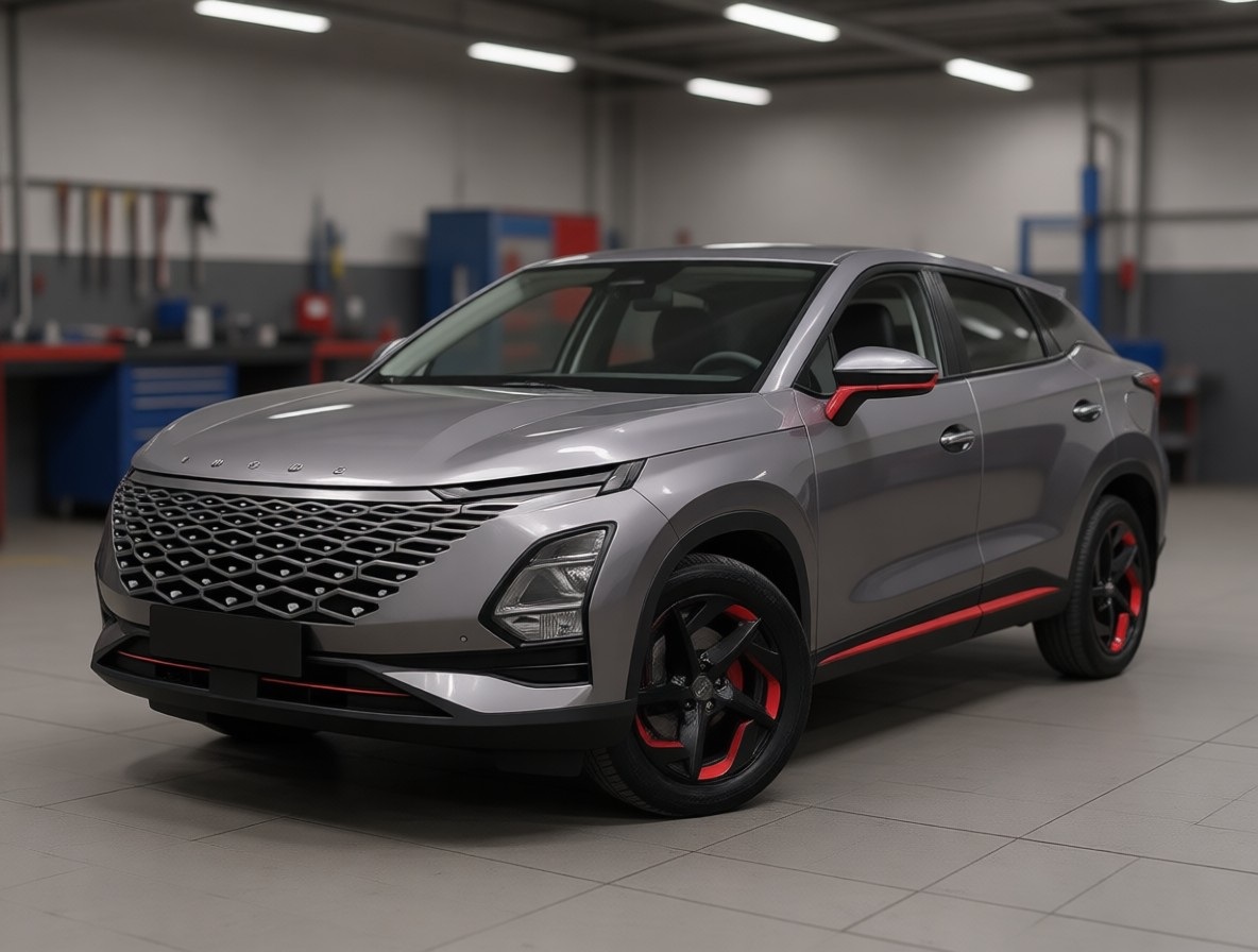 Omoda C5 после ремонта вариатора в автотехцентре