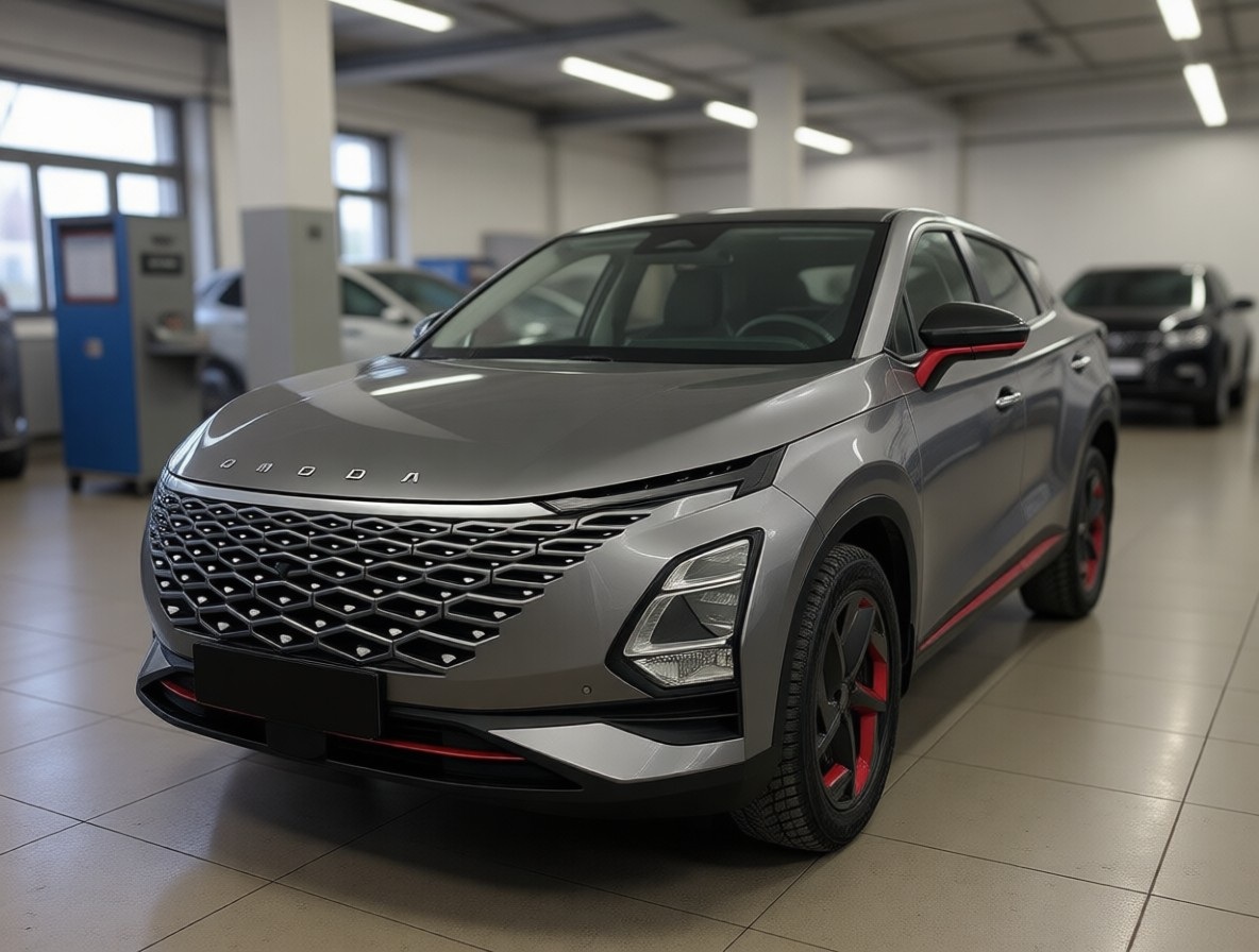 Omoda C5 после замены амортизаторов в автотехцентре