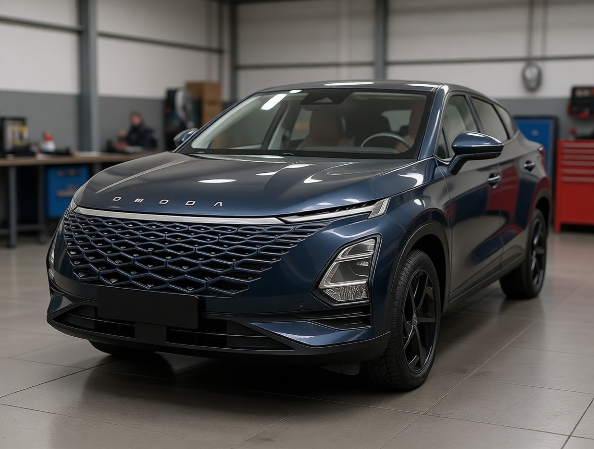 Omoda C5 после замены масла в муфте Халдекс в автотехцентре
