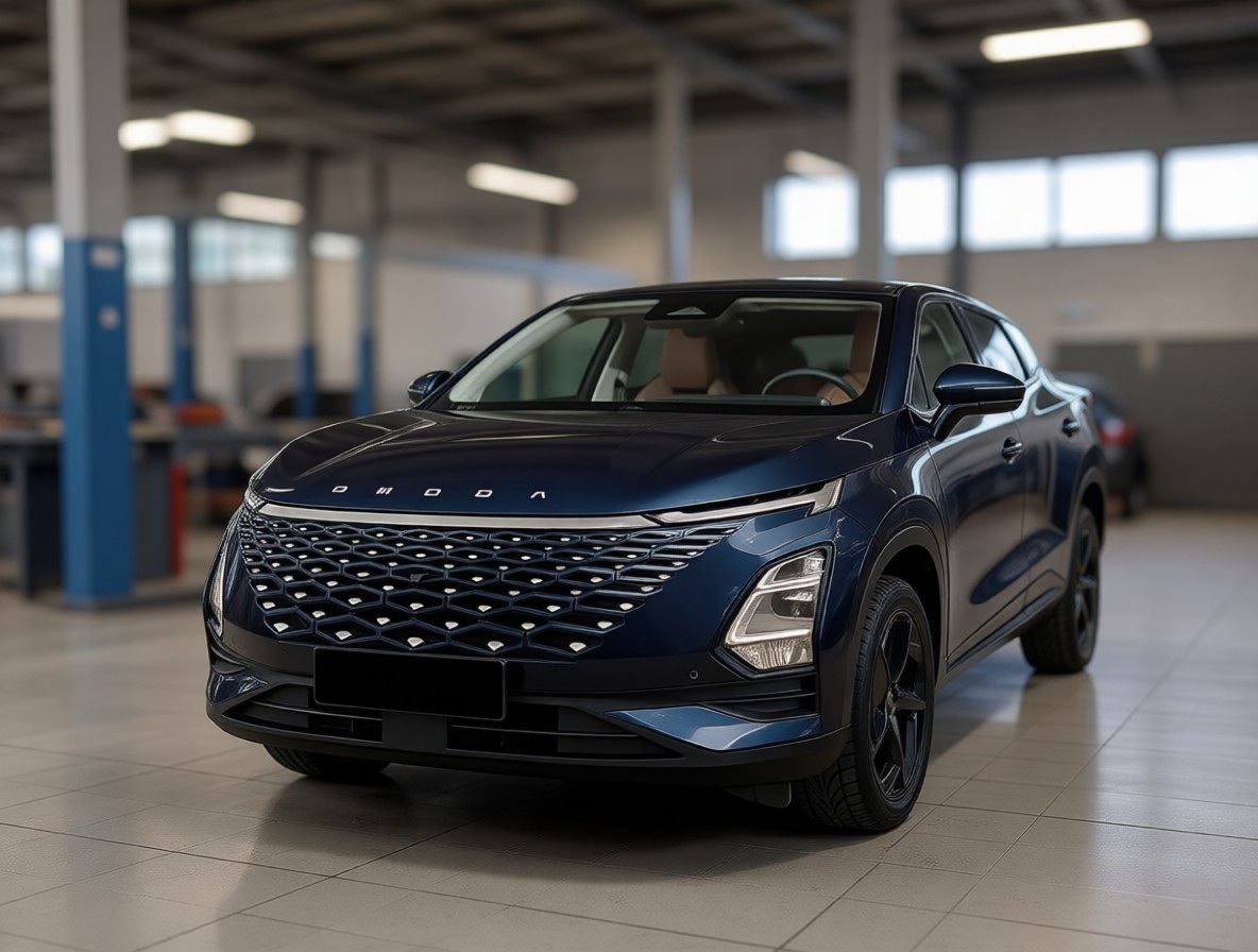 Omoda C5 после замены масла в раздатке в автотехцентре