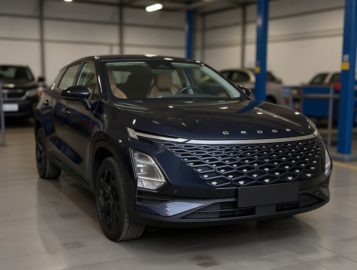 Omoda C5 после замены масла робота в автотехцентре