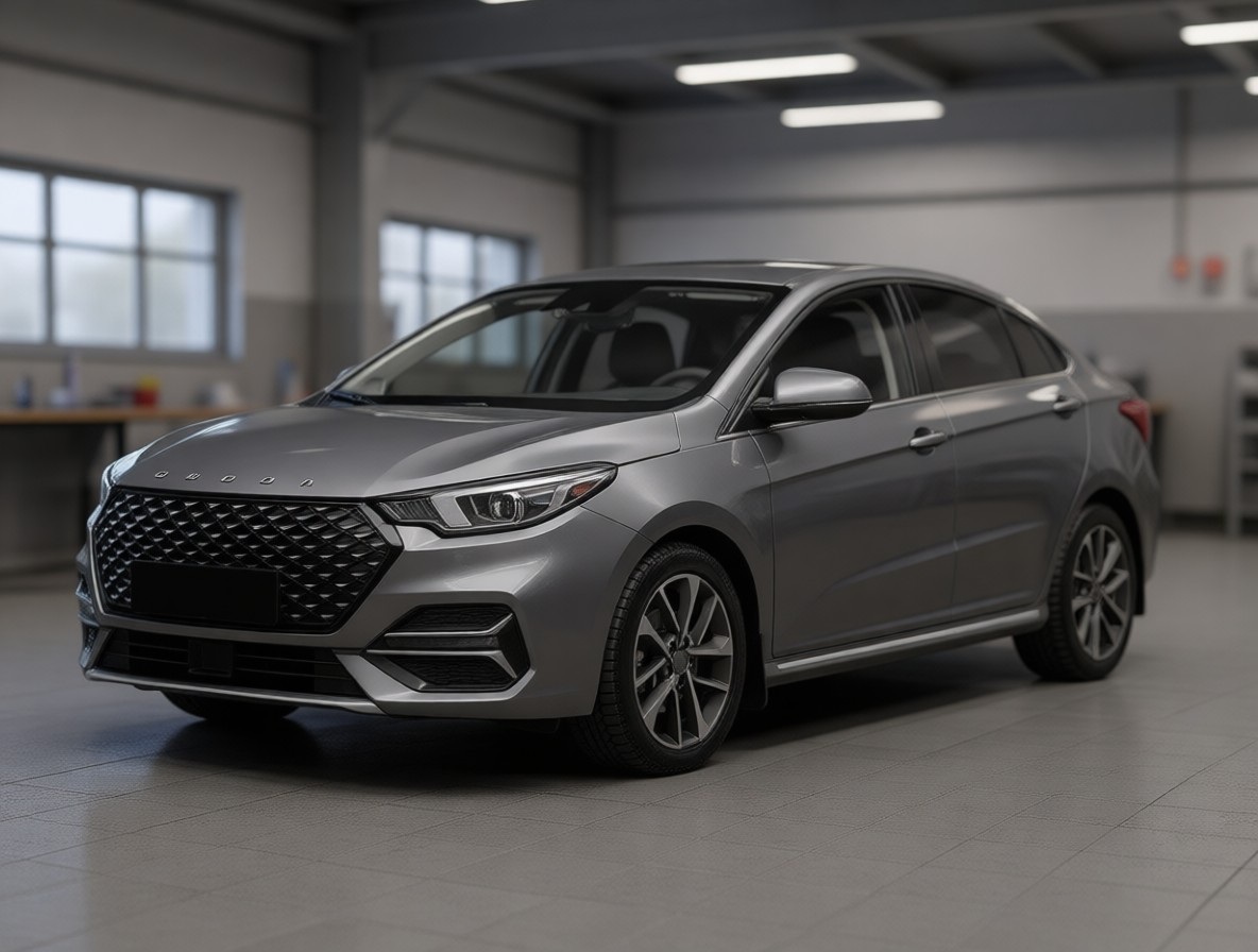 Omoda S5 после замены масла в вариаторе в автотехцентре