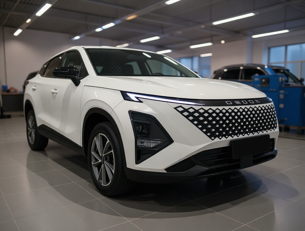 Omoda C5 после замены приводного ремня в автотехцентре