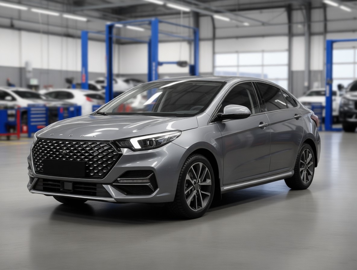 Omoda S5 после замены салонного фильтра в автотехцентре