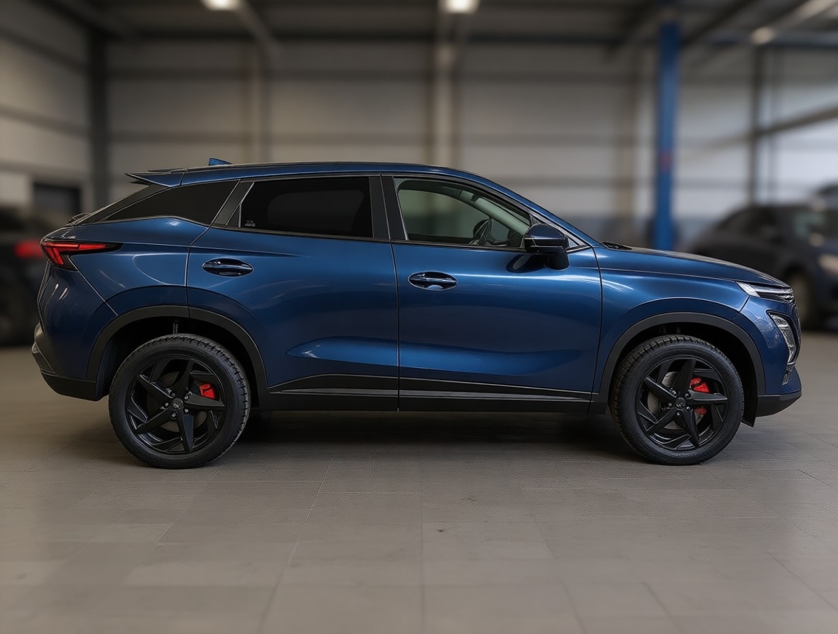 Omoda C5 после замены ступицы в автотехцентре