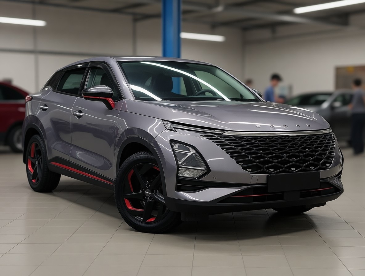 Omoda C5 после замены топливного фильтра в автотехцентре