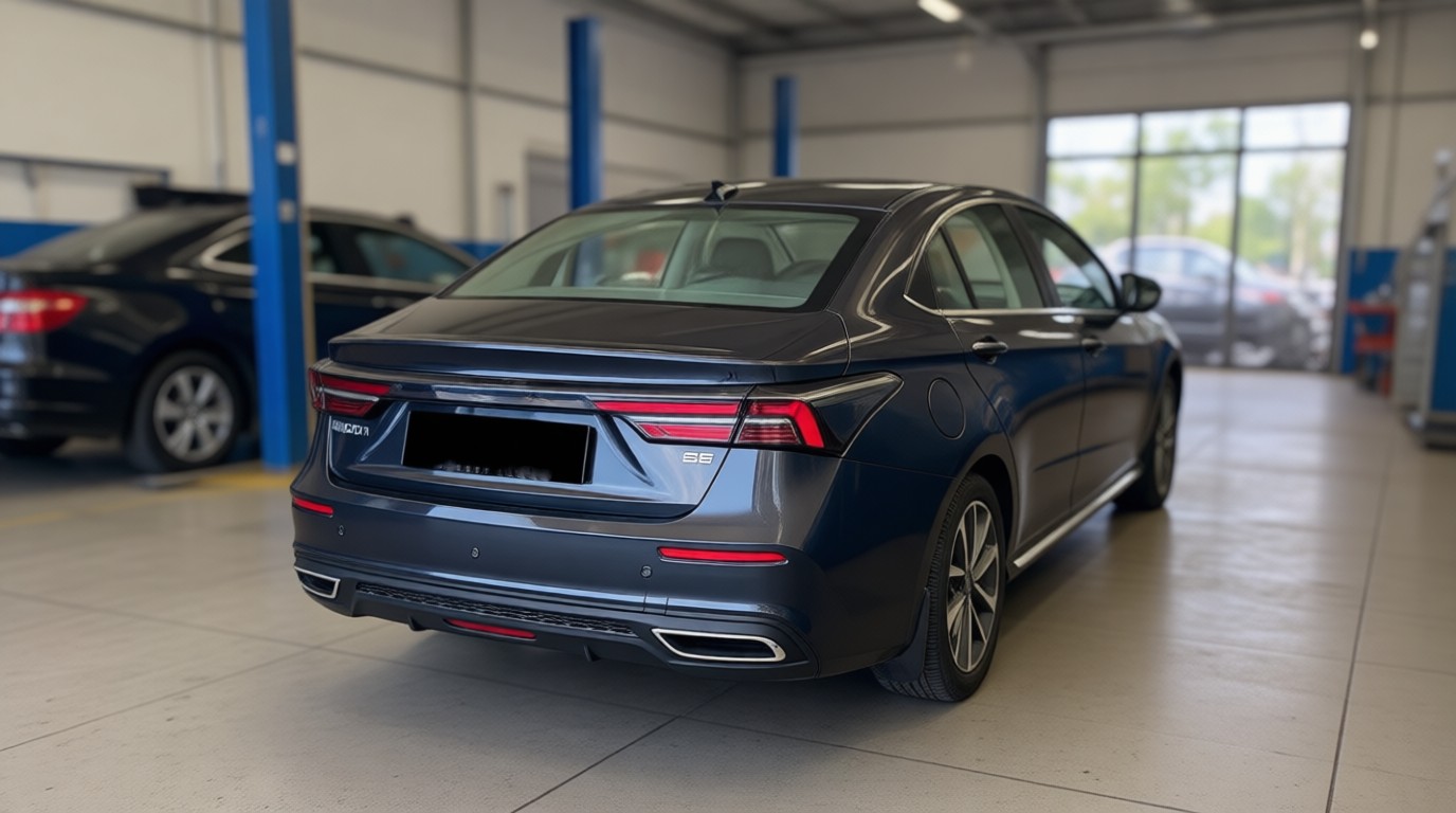 Omoda S5 после замены тормозных дисков в автотехцентре