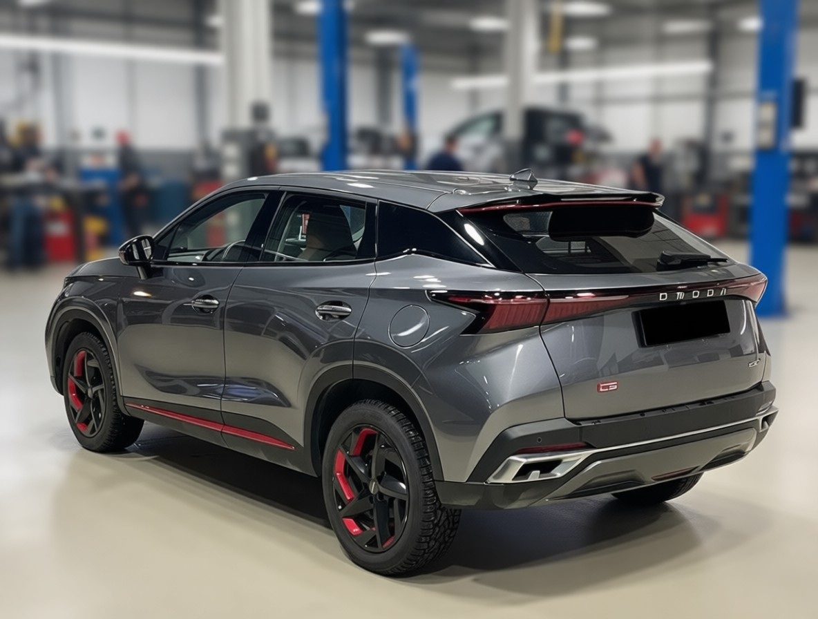 Omoda C5 после замены тормозных колодок в автотехцентре