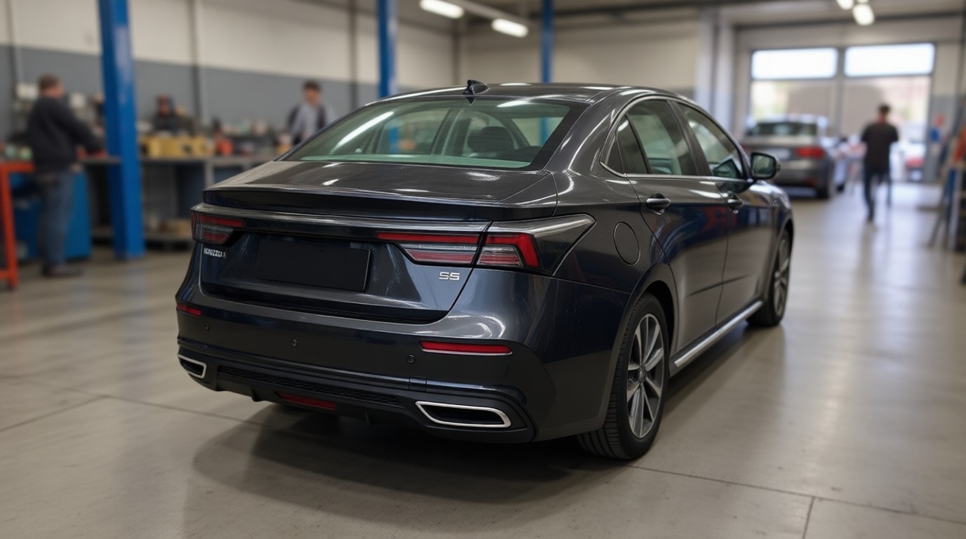 Omoda S5 после замены втулок стабилизатора в автотехцентре