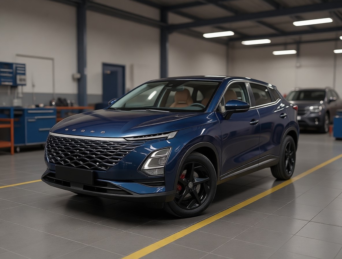 Omoda C5 после заправки кондиционера в автотехцентре
