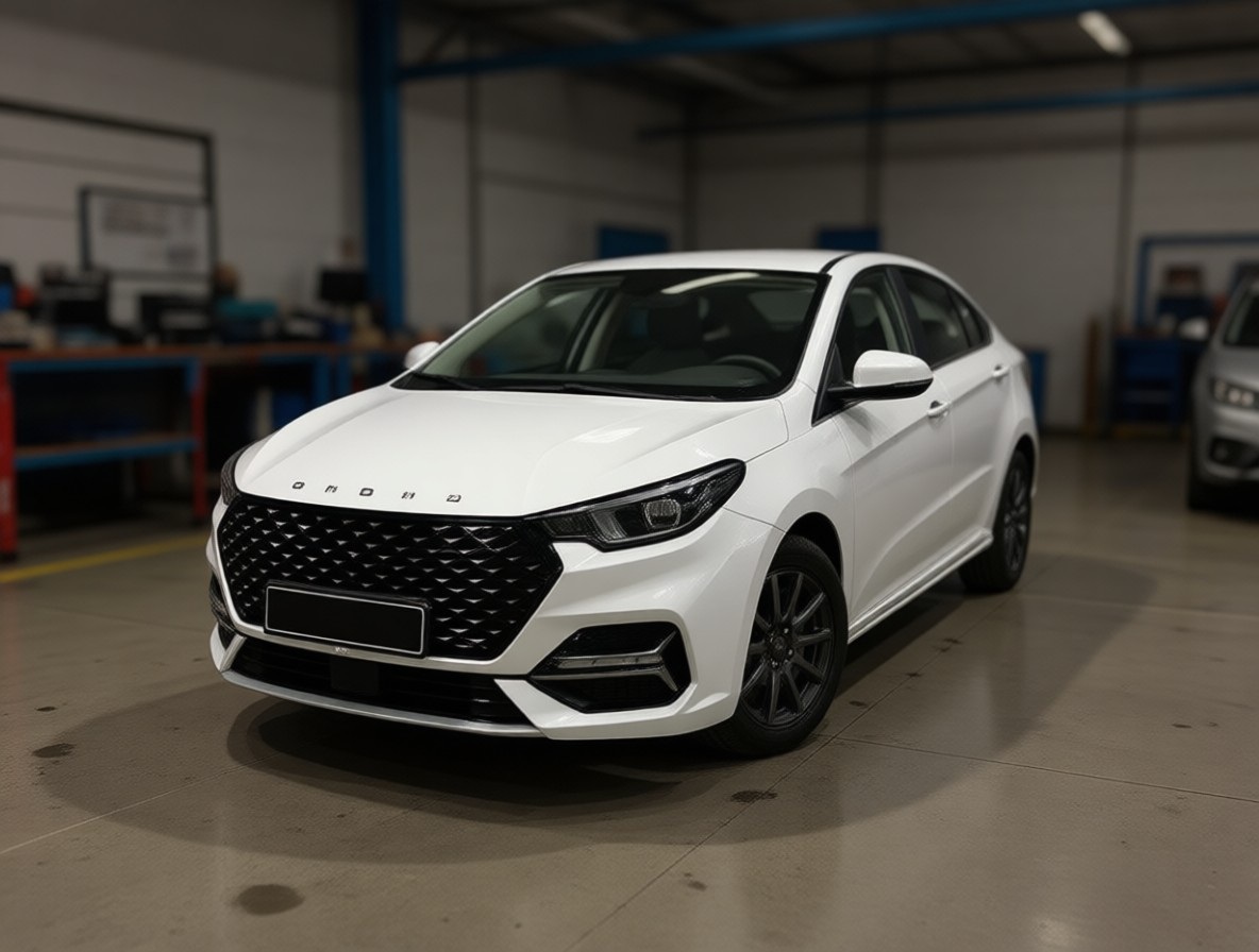 Omoda S5 после заправки кондиционера в автотехцентре