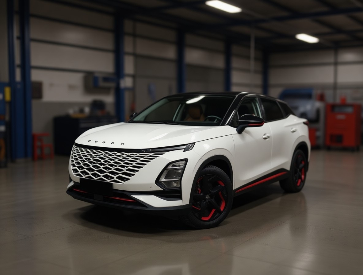 Omoda после ремонта трансмиссии в автотехцентре