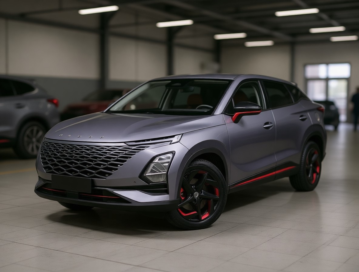 Omoda после замены лобового стекла в автотехцентре