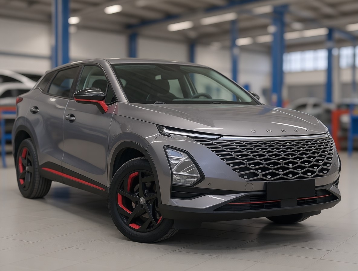Omoda после замены масла в раздатке в автотехцентре