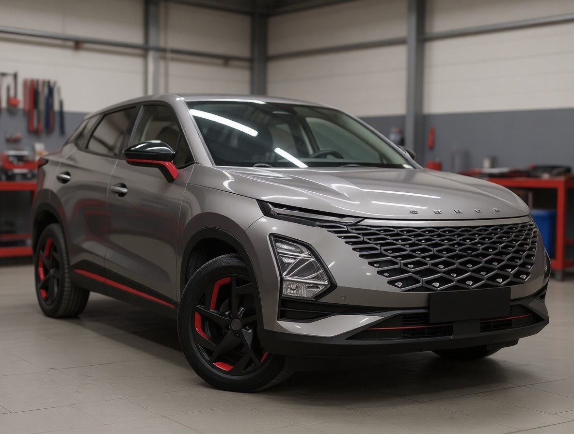 Omoda после замены масла в редукторе в автотехцентре