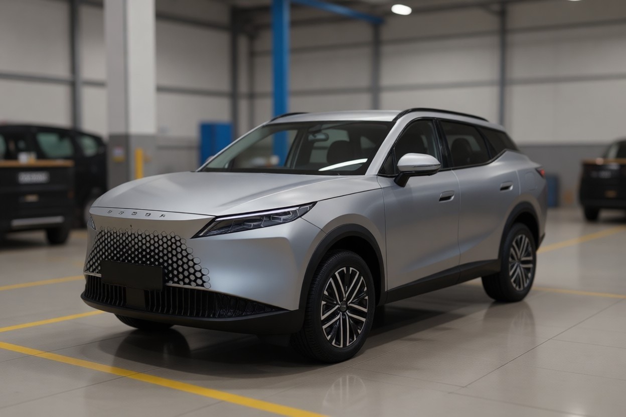 Omoda после замены масла в двигателе в автотехцентре