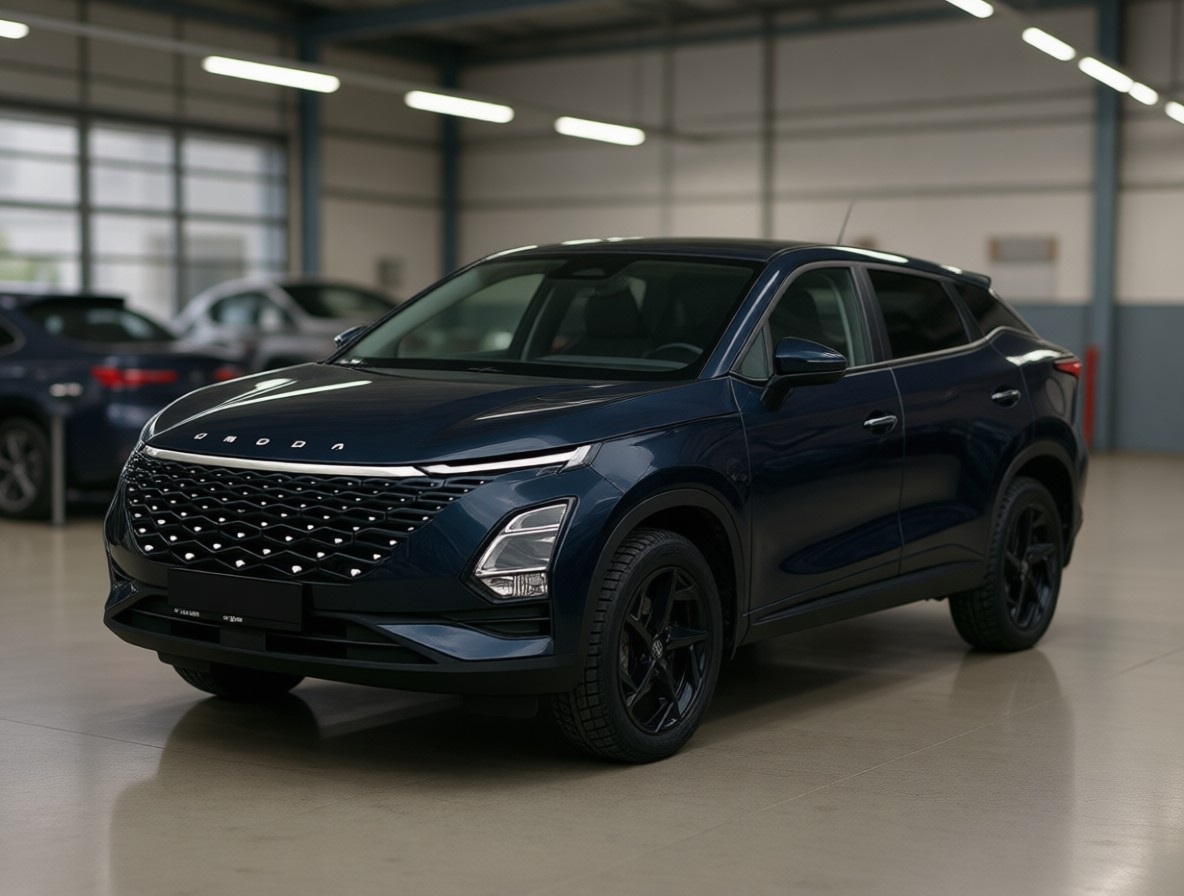 Omoda после замены радиатора в автотехцентре