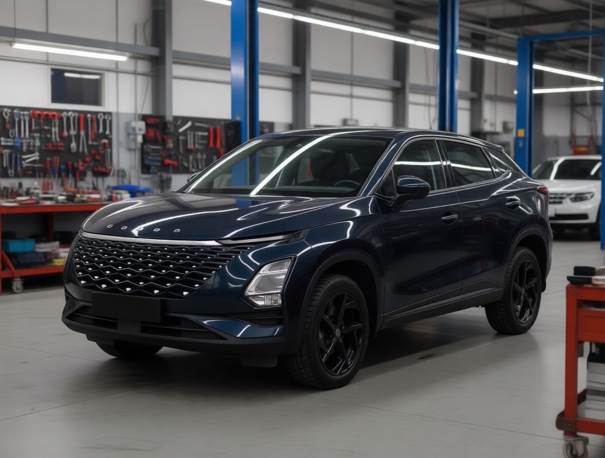 Omoda после замены рулевых тяг в автотехцентре