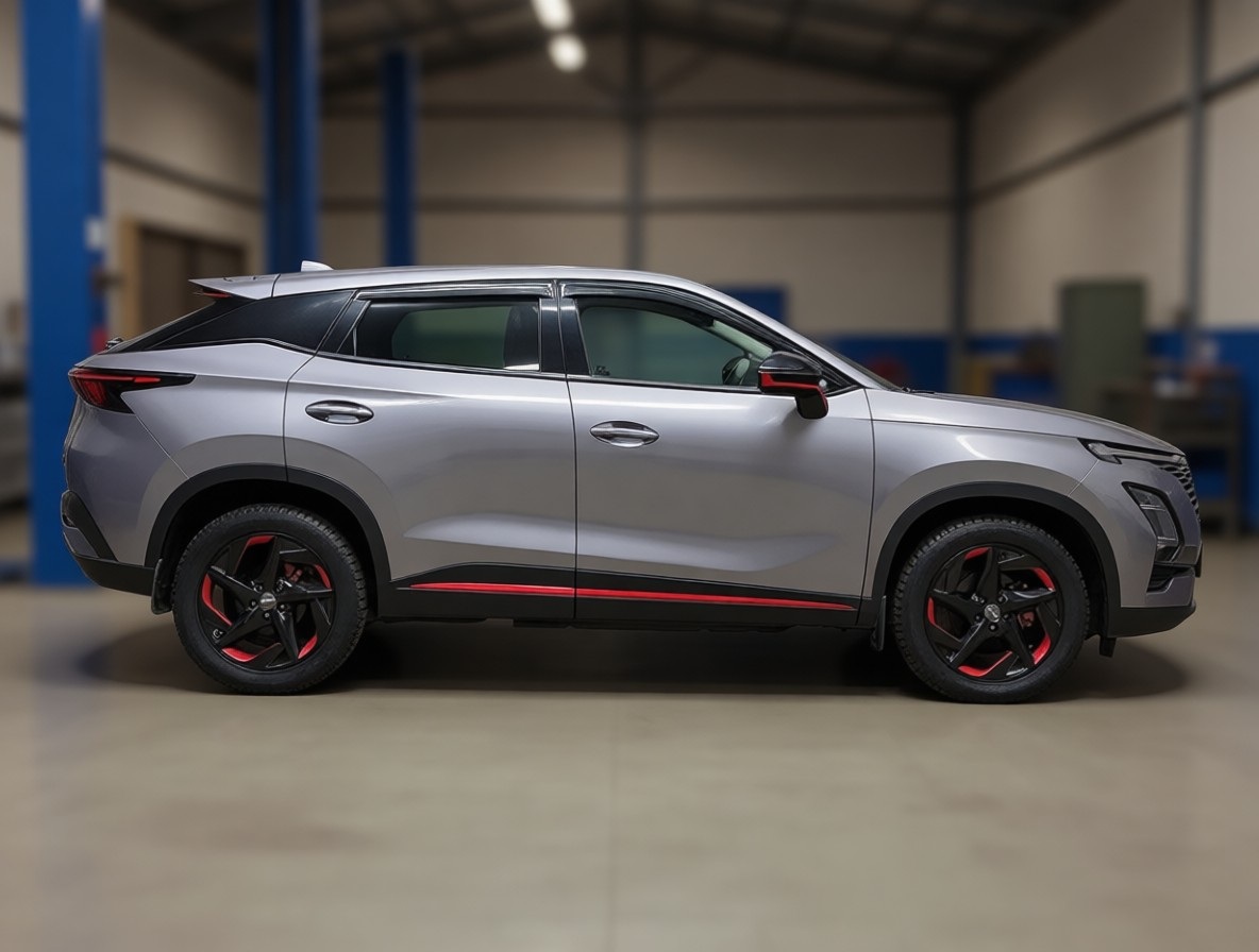 Omoda после замены тормозных дисков в автотехцентре