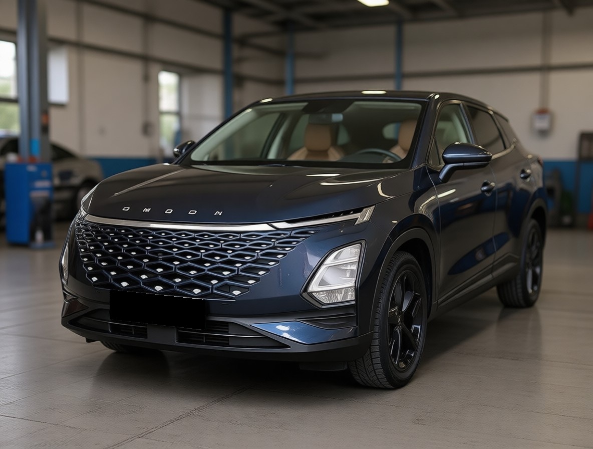 Omoda после замены тормозных колодок в автотехцентре