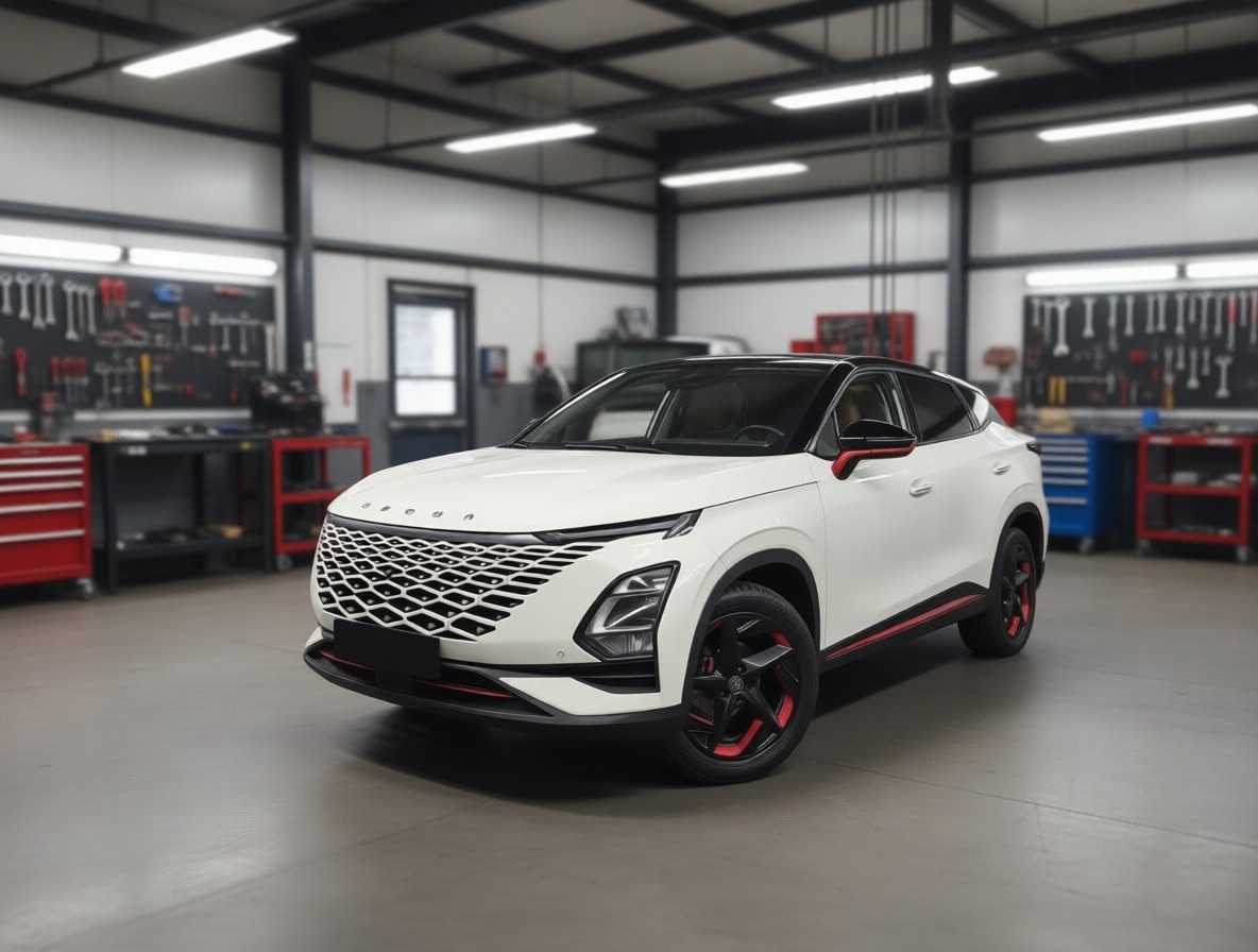Omoda после заправки кондиционера в автотехцентре